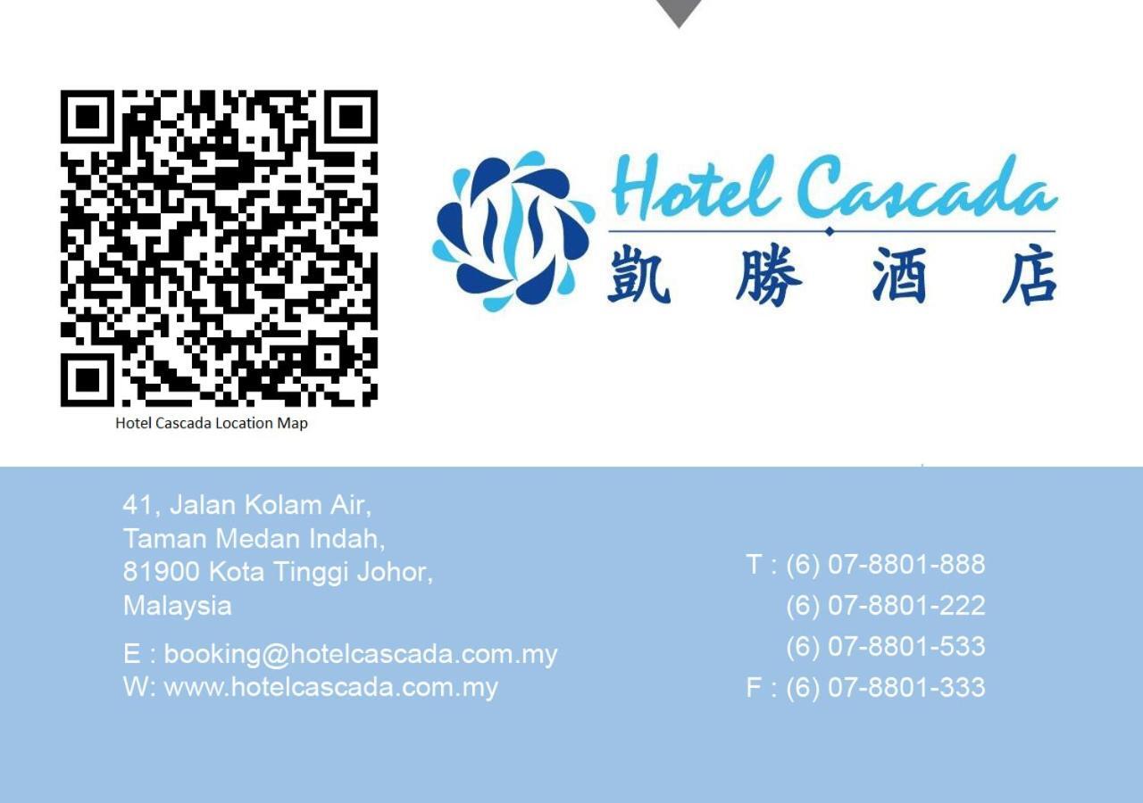 Hotel Cascada Kota Tinggi Εξωτερικό φωτογραφία